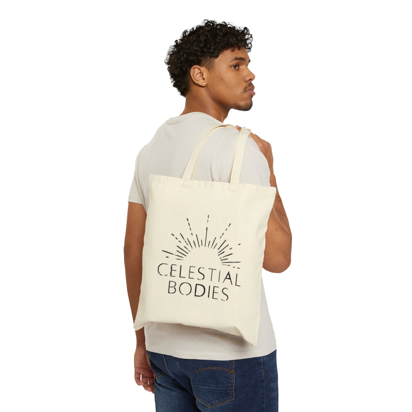 Celestial Bodies Canvas Tote Bag